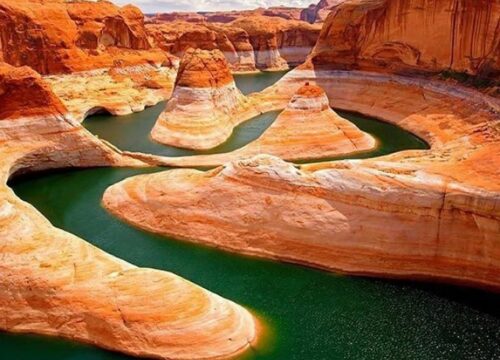 St Catherine and Colored Canyon by Jeep