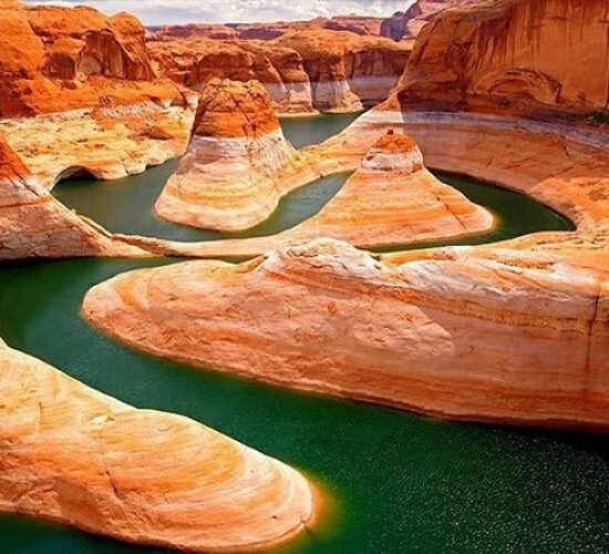 St Catherine and Colored Canyon by Jeep