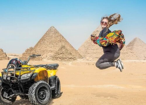 Day Trip to Pyramids, Sakkars, Quad Bike and Nile from Alexandria