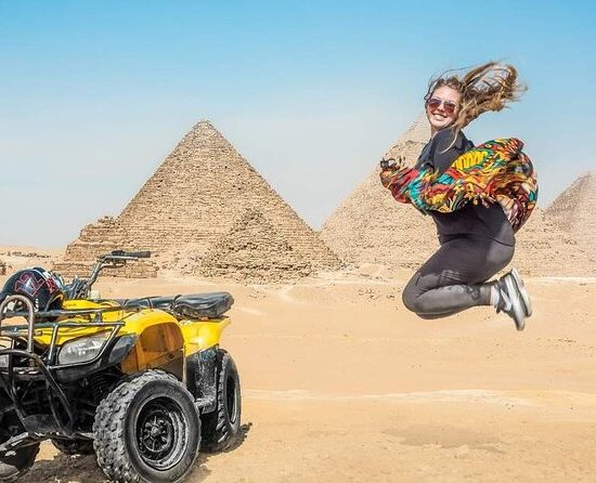 Day Trip to Pyramids, Sakkars, Quad Bike and Nile from Alexandria