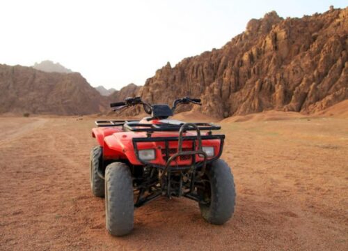 Quad biking with Camel ride and Bedouin dinner