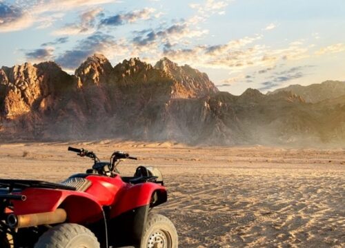 Sunset Desert Safari Trip by Quad Bike