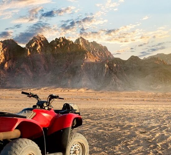 Sunset Desert Safari Trip by Quad Bike